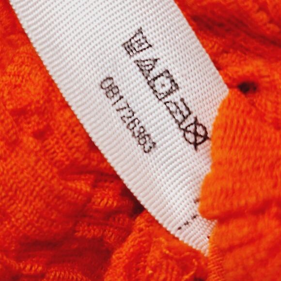 Free People Vibrant Orange Midi Dress - Picture 6 of 14